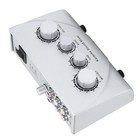 Karaoke Mixer Dual Microphone Input Sound Mixer With Cable For Stage Eca