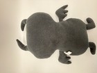 Ugly Doll Black Bat 14    Plush Black Red Nose Horns Bat Wings Teeth Pre-owned