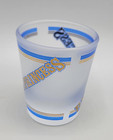 Vintage Regal Princess Cruise Ship Gold Lettering Blue Gold Souvenir Shot Glass