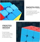 Full Size Speed Rubix Cube Smooth Magic Puzzle Rubic Twist Gift Toy 3x3 Rubics
