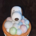 Vintage Peanuts Snoopy Bubble Bath Porcelain 1966 Japan 