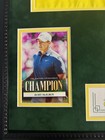 Rory Mcilroy Signed Original 2025 Masters Flag  Jsa Coa  Custom Framed 20-24