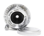 Leica Leitz Hektor 6 3 2 8cm Lens With Suooq Finder F  Leica Screw Mount Clean