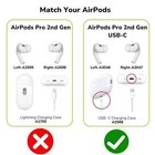 Apple Airpods Pro 2nd Gen Usb-c Pick Left  Right  Or Case 3047 3048 2968 Grade A