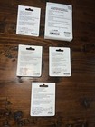 Lot Of 5-studex System Sensitive Ear Piercing Kits   As Pictured   New 