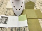 Vc   Arpels 18kt Yg Vintage Alhambra 10-motif Onyx Necklace
