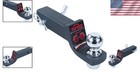 Trailer Hitch Ball Mount For 2 Inch Receiver 2 Inch Drop Hitch with 2-inch Ba   