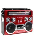 Dolphin Sp-411bt Retrobox Portable Bluetooth Am fm Radio   Mp3 Speaker W antenna