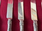 National Holly Silverplate Dinner Knives-6