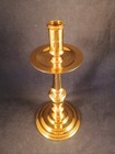 Virginia Metalcrafters Williamsburg 12 75  Cw16-34 Brass Candle Holder Exc