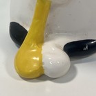 Vintage Droopy Dog Playing Golf Piggy Bank 7  Ceramic Japan Yellow Hat Coin Bank