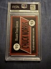 Walker Texas Ranger Chuck Norris Signed Custom Psa Dna Card Auto Autograph