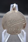 Vintage 1966 Sacred Heart Of Jesus Medal     Saint Protection     Hallmarked Silver