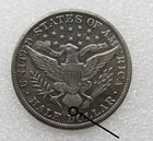 1892-s Barber Half Dollar 50c High Grade A    
