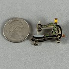 Vintage Sewing Machine Series 2 Jones 1879 Enamel Brooch Pin Pinback  57164