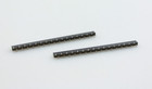 New Qty 2 Samtec 32 Pin Female Single Row Smt Connector Socket  Mms-132-02-l-sv