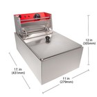 Deep Fryer   Electric Fryer For Commercial Use   Stainless Steel   1 Tank   6l