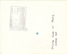 Prince Singing At Live In Paris Concert Raised Fist Original 8x10 Photo Stamped 