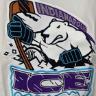 Indianapolis Ice Hockey Jersey Men s Xx Large Purple White Polar Bear Logo