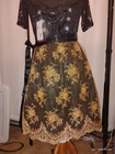 Us 8 Waitress trachten oktoberfest germanfest Dirndl Dress 3-pc black brown
