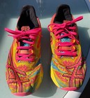 Asics Noosa Tri 15 Women   s Size 10 Athletic Shoe Neon Orange  Yellow  Blue  Pink