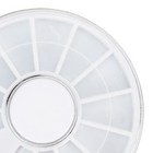 10pcs Nail Art Storage Box 12 Grids Round Dustproof Clear Jewelry Organize C Eca