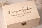 Personalized Wedding Keepsake Box