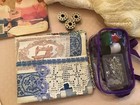 Lot Of Vintage Sewing Books And Lace And Other 