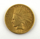 1909-s  10 Indian Head Gold Coin