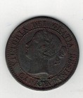 1859 Large Canadian Penny