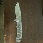 Tim Britton    tango    Titanium Frame Flipper Folder Custom Made Folding Knife Rare