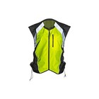  Safety Vest With Pockets  Motorcycle Bright Yellow Xl  Fits Over Lg-xl Jackets