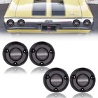 Rear Tail Light Back Up Lens Compatible For Chevelle Malibu Ss Smoked Lens