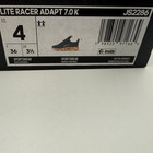 Adidas Lite Racer Adapt 7 0 K Shoes Kids Size 4 Blue Orange Running Js2286