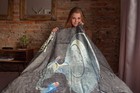 Star Trek Blanket The Next Generation Uss Enterprise Fleece Throw 45  X 60 
