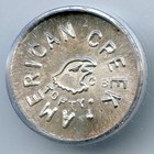 Nd Alaska Silver Die Trial   American Creek   Icg Ms67  Hr6 Pop 15