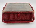 Vintage  Sewing Basket Made For Singer And Accessories 