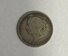 1894 Canada 5 Cents  925 Silver World Foreign Coin Queen Victoria  325