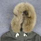 Roxy Jacket Womens Small Green Parka Sherpa Lined Faux Fur Hood Heavyweight Surf