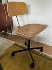 Rabami Stole Oak Kevi Chair Vintage Jorgen Rasmussen Of Denmark Danish Modern