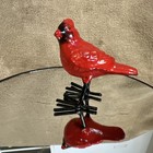 Ganz Regal Red Cardinal 2 75  Cast Iron Shelf Sitter  Paper Weight  Garden Decor