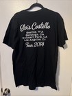 Elvis Costello 2014 Concert T-shirt Size Large Unworn
