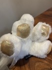 Fao Schwarz White Unicorn Plush 8  Gold Glittery Horn Stuffed Animal Toy 2022