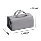 Travel Toiletry Bag 4 Detachable Clear Multi Compartment Hanging Makeup Bag 