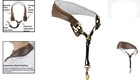 Brown Leather Sax Neck Strap With Metal Swivel Hook - Elegant   Durable Design