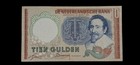 1953 Netherlands 10 Gulden Banknote  Portrait Of Dutch Jurist Hugo De Groot