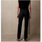 Banana Republic Logan Mid-rise Wool Trouser Bootcut Pant Career Business Black 4