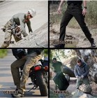 Mens Work Combat Pants Tactical Cargo Pants Outdoor Hiking Waterproof Trousers