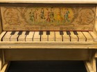 Antique Schoenhut 12 Key Upright Toy Piano 1900 Pat Dancing Muses As-is