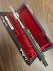 Wisemann Piccolo Dpl-400 C wood ebonite Compound Body  Silver-plated Keys w case